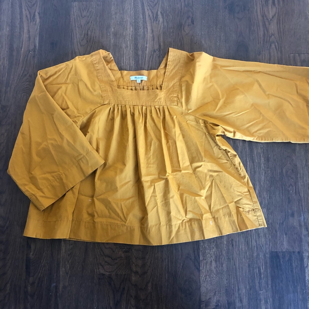 Madewell marigold blouse. Excellent condition!